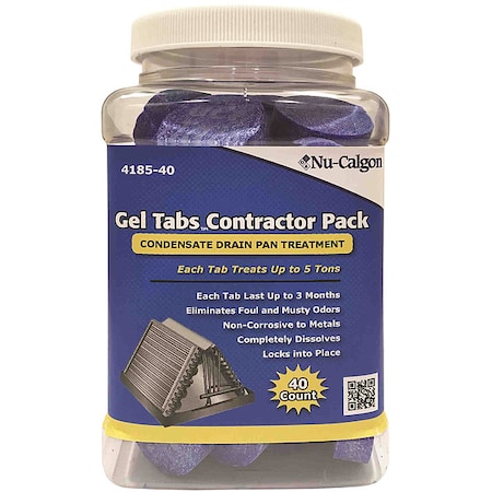 Condensate Pan Treatment, Gel Tab, 5 ton MPN:4185-40