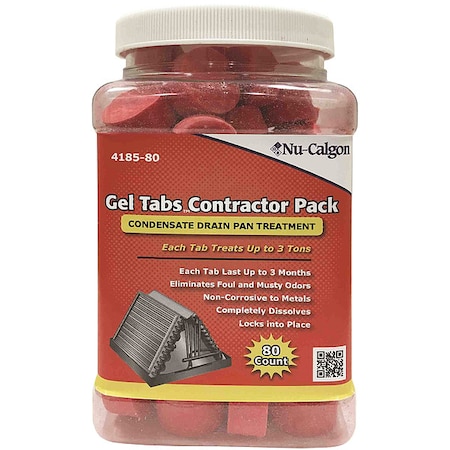 Condensate Pan Treatment, Gel Tab, 3 ton MPN:4185-80