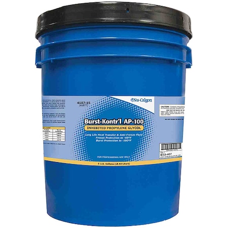 Freeze Protectant, Blue, 5 gal, Pail MPN:4187-15