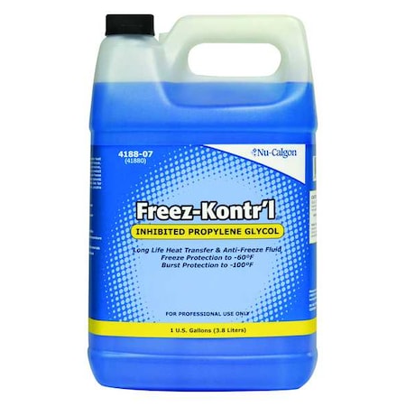 Freeze Protectant, Blue, 1 gal, Bottle MPN:4188-07