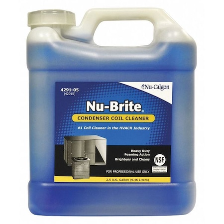 Condenser Cleaner, Liquid, 2.5 gal, Blue MPN:4291-05