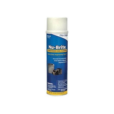 Coil Cleaner, 18 oz, Aerosol Can, Blue MPN:4291-18