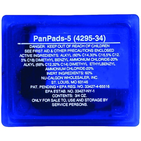 Condensate Pan Treatment, Pad, 5 ton MPN:4295-34