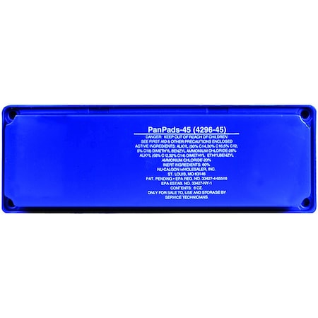 Condensate Pan Treatment, Pad, 45 ton MPN:4296-45