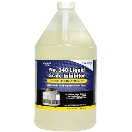 Scale Inhibitor, Yellow, 1 gal, Bottle MPN:4340-08