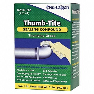 Caulking Compound White Thumb-Tite MPN:4216-92