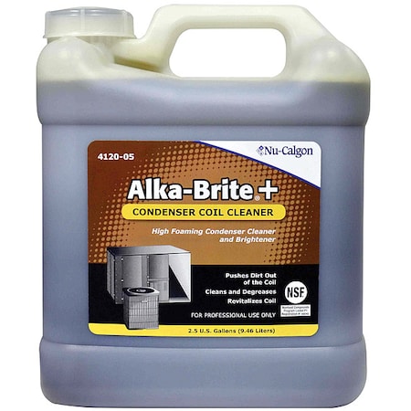 Coil Cleaner, 2.5 gal, Jug, Brown MPN:4120-05