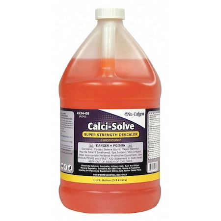 Scale Inhibitor/Remover, Orange, 1 gal MPN:4134-08