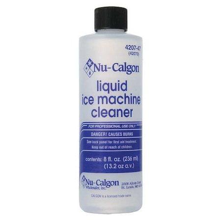 Ice Machine Cleaner, 8 oz., Clear MPN:4207-47