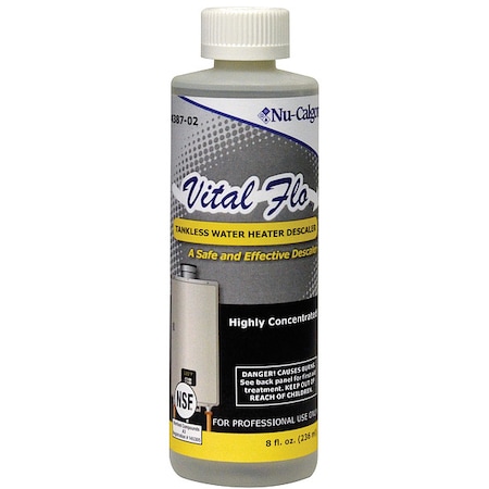 Scale Remover, Clear, 8 oz, Bottle MPN:4387-02