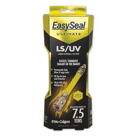 Easy Seal Ultimate LS/UV Dye Refrigerant Leak Repair Sealant, 2 to 7.5 Ton Systems, 6 Containers MPN:4050-12