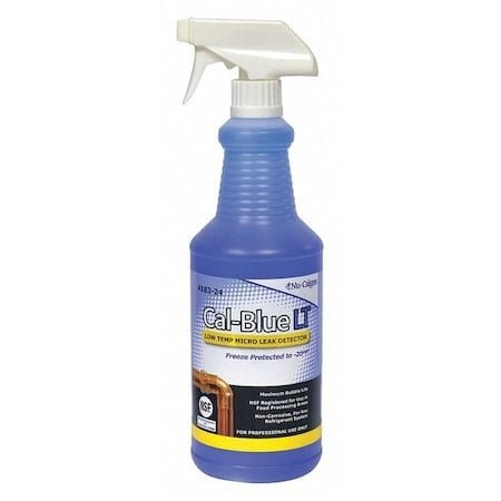Gas Leak Detector, Blue, 32oz, Spray Bottle MPN:4183-24
