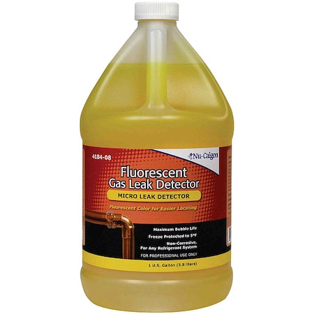 Fluorescent Gas Leak Detect, Yellow, 1 gal MPN:4184-08