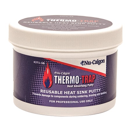 Heat Conducting Compound, 12 oz Container Size, Tube, Thermo-Trap MPN:4371-38
