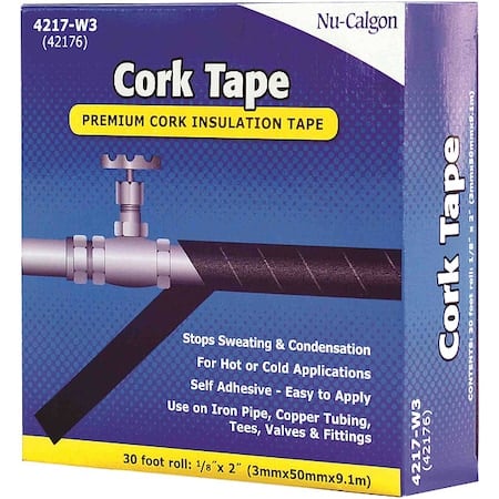Cork Tape, 30 ft L, 2 in W MPN:4217-W3