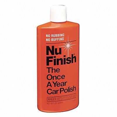 Car Polish Liquid White 8.5 pH 16 oz. MPN:NF76