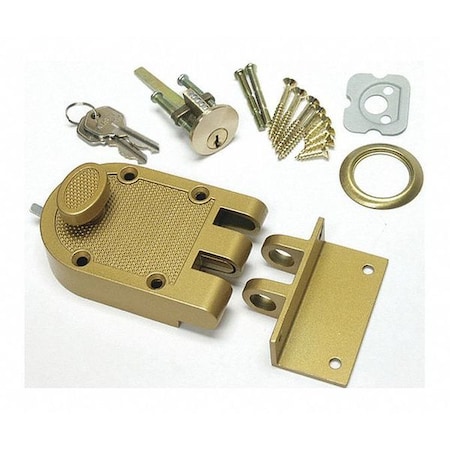 Jimmy Proof Deadbolt, Single Cylinder MPN:2120