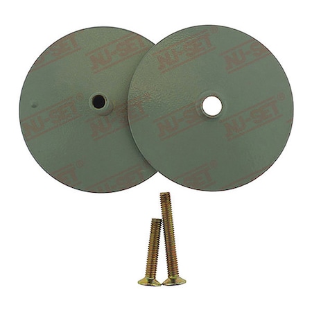Door Hole Filler Plate, Gray MPN:2173