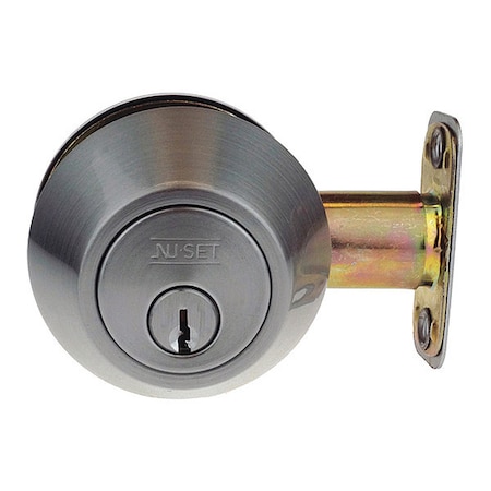 Single Cyl. Deadbolt, Stn Stnls Steel MPN:700-32D