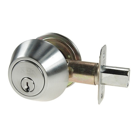Dbl Cyl Deadbolt, Satin Stainless Steel MPN:750-32D