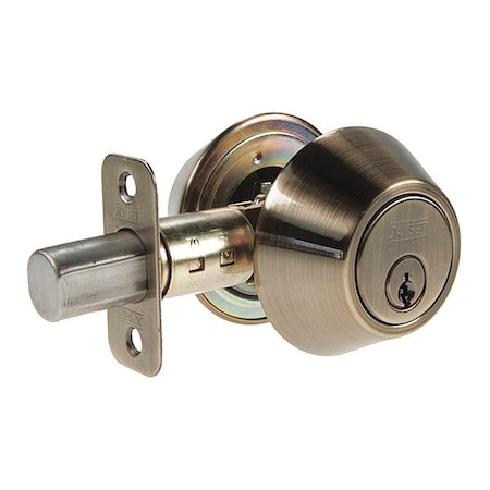 Dbl Cyl Deadbolt, Antique Brass MPN:750-5