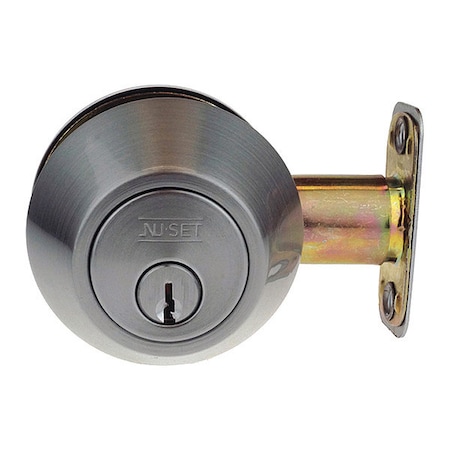 Grd 2 Dbl Cyl Deadbolt, Stn Stnls Steel MPN:751-32D