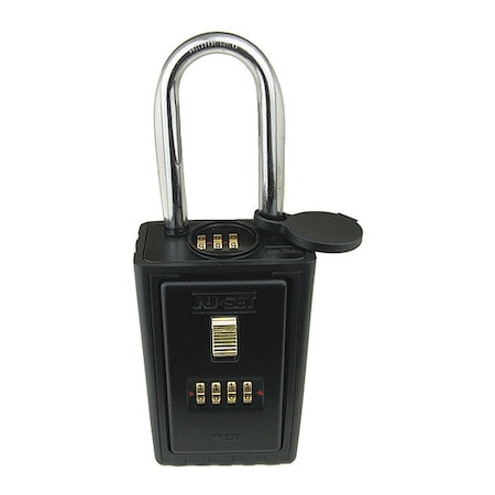 Lock Box, 4-Number, Hanging Combo Shackle MPN:2040