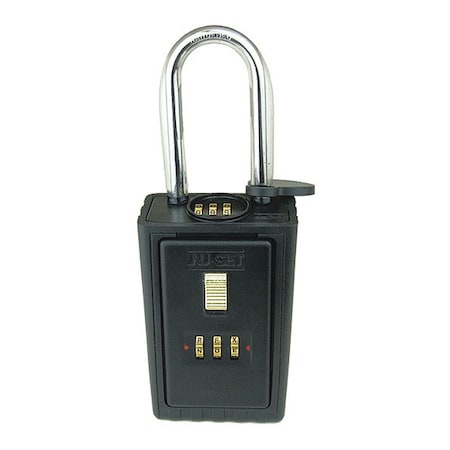 Lock Box, 3-Letter, Hanging Combo Shackle MPN:2041