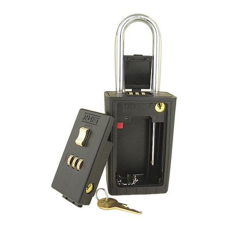 Lock Box, 3-Number, Hanging Combo Shackle MPN:2042