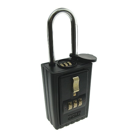 Lock Box, 4-Number, Hanging Combo Shackle MPN:2046