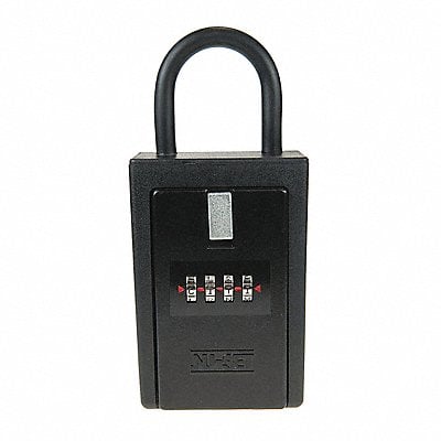 Key/Card Lock Box 4-Letter Black MPN:1002