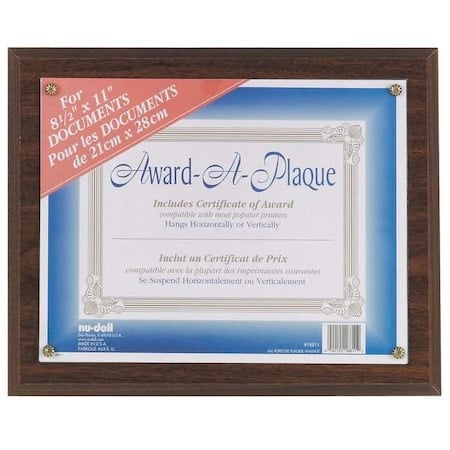 Award-A-Plaque Walnut MPN:18811M