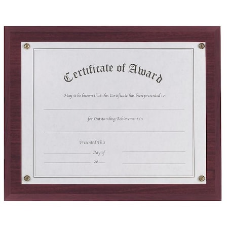 Award-A-Plaque Mahogany MPN:18813M