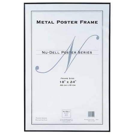 Metal Poster Frame 18x24 Black MPN:31222