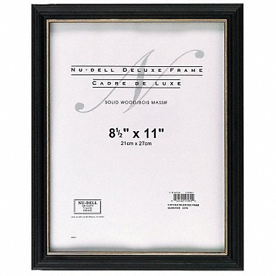 Deluxe Document Frame 8.5x11 Black MPN:17081