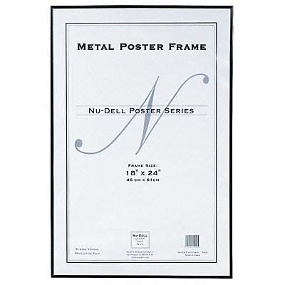 Metal Poster Frame 18x24 Black MPN:31222