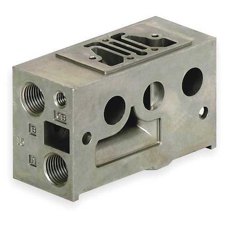 Manifold Block, 1 Station, 1/8 NPT MPN:229-718