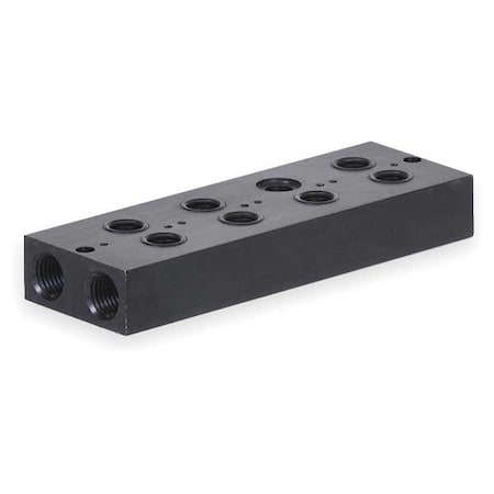 Manifold Block, 4 Stations, 1/4 NPT MPN:241-150