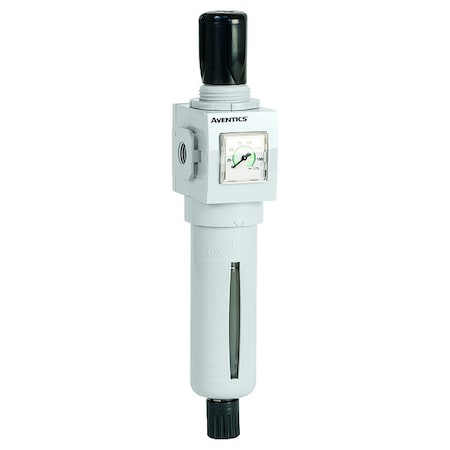 Filter Regulator, PC Bowl, 1/8 in, 0.68 lb MPN:8651APBP1FA00HN