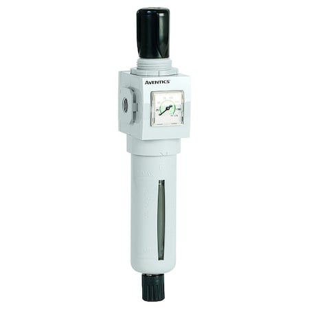 Filter Regulator, PC Bowl, 1/4 in, 0.68 lb MPN:8651APBP2FA00HN
