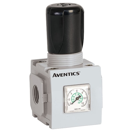 Regulator, 3/8 in, Aluminum, 0.95 lb MPN:8652AR003FA00H0