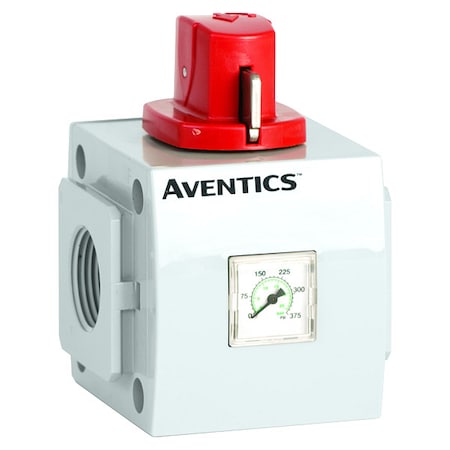 Shut Off Valve, 1, 833 scfm, 2.08 lb MPN:8653A3M06FA0000