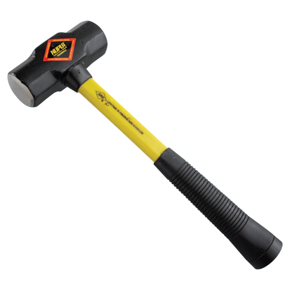 Blacksmiths Double-Face Steel-Head Sledge Hammer, 4 lb, 14 in Classic Handle MPN:27040