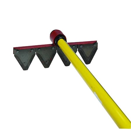 Fire Rake, Ergonomic Handle, 60 In. L MPN:6894244