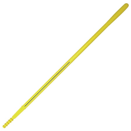 Shovel Handle, 48 in L Yellow Fiberglass; Polypropylene Handle MPN:6894137