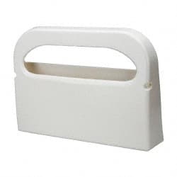 2 Qty 1 Pack 500 Capacity White Plastic Toilet Seat Cover Dispenser MPN:HG-1-2