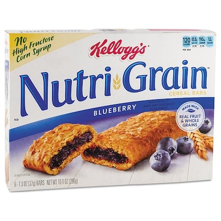 1.3 oz. Nutri-Grain Blueberry Cereal Bars, 16 PK MPN:35745