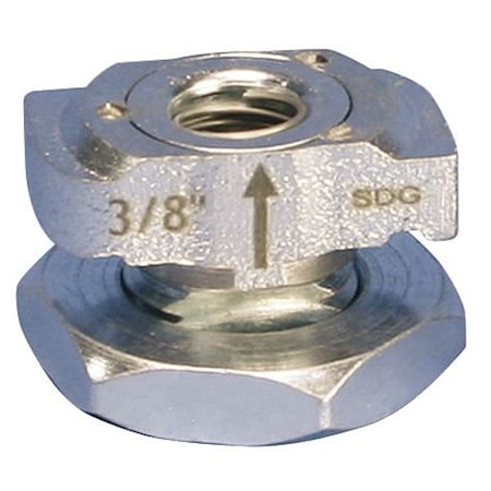 Channel Nut, Threaded Rod, 3/8In, 500 lb MPN:CRLS37EG