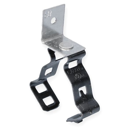 Hanger, Conduit; EMT; Pipe Use, 1/2 in; 3/4 in, Steel, Electro Galvanized MPN:FB812M