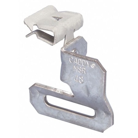 Strap Hanger with Flange Clip, 90 Degree, 1-1/4in Max Strap Width MPN:MSR58